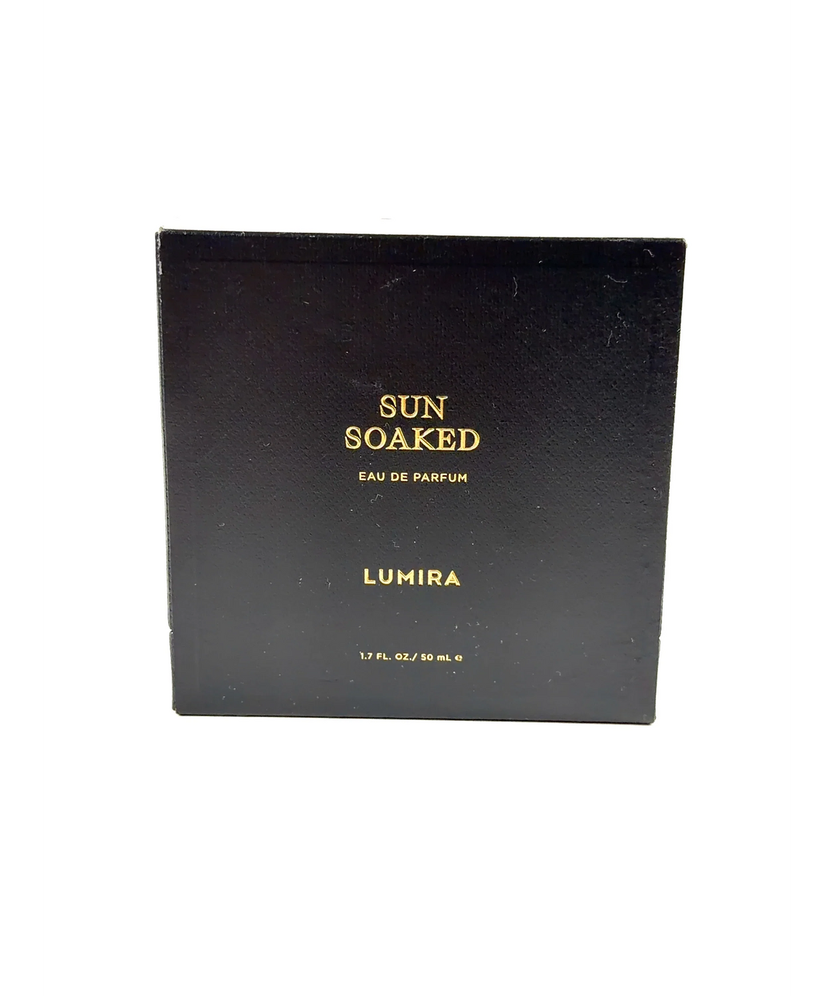 Lumira SUN SOAKED, size 50ml — label