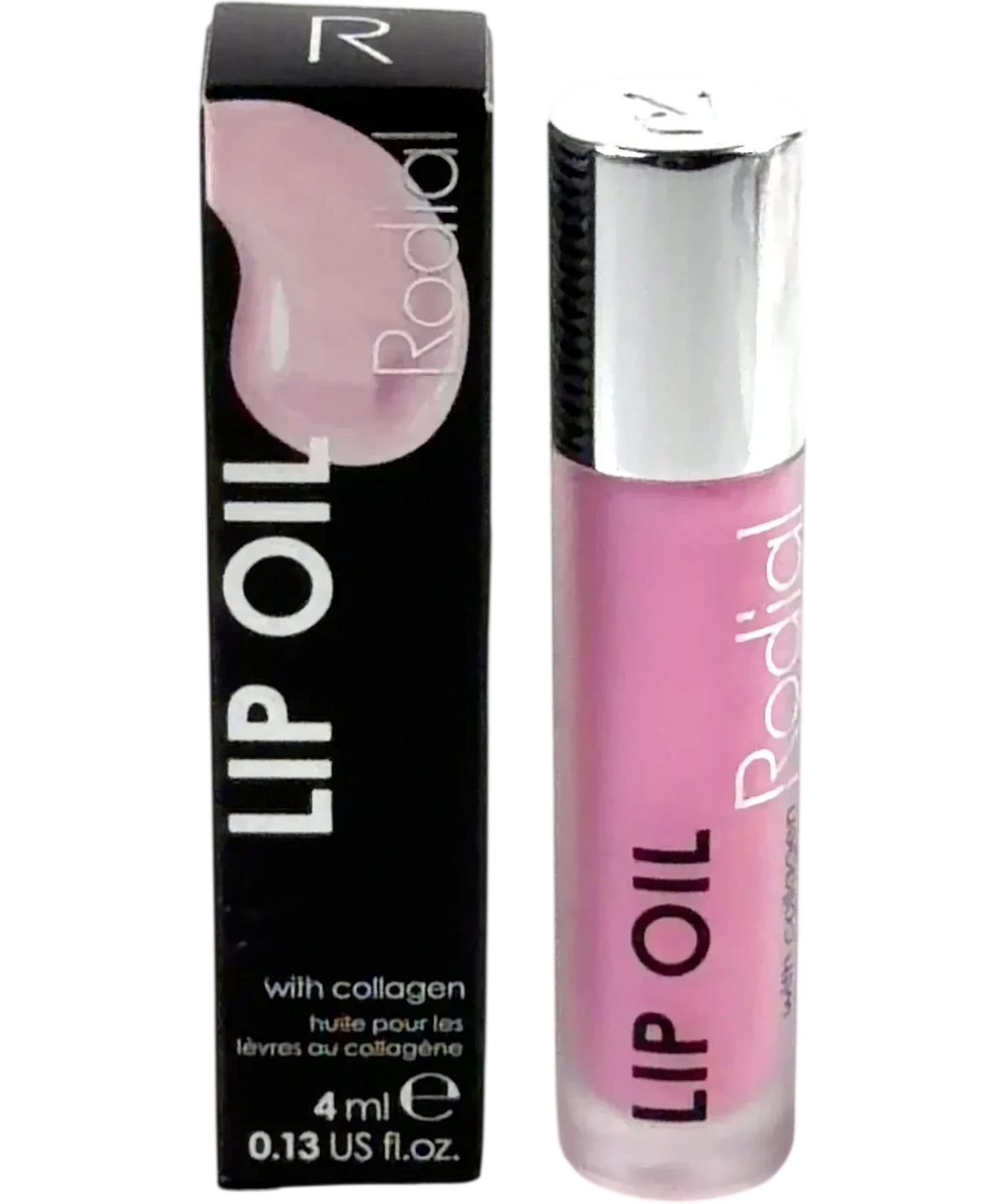 Rodial pink LIP OIL, size 4ml — front