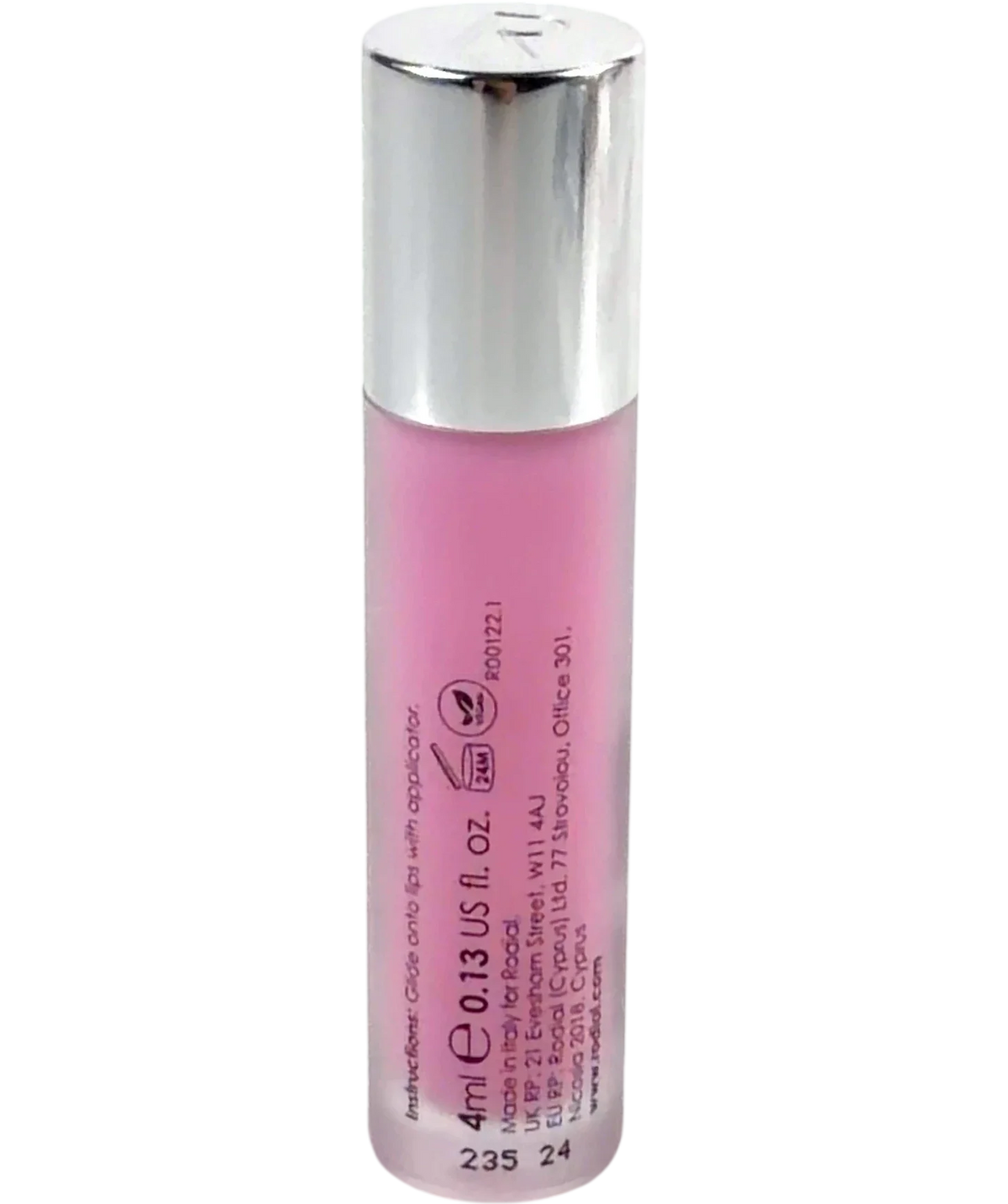 Rodial pink LIP OIL, size 4ml — back