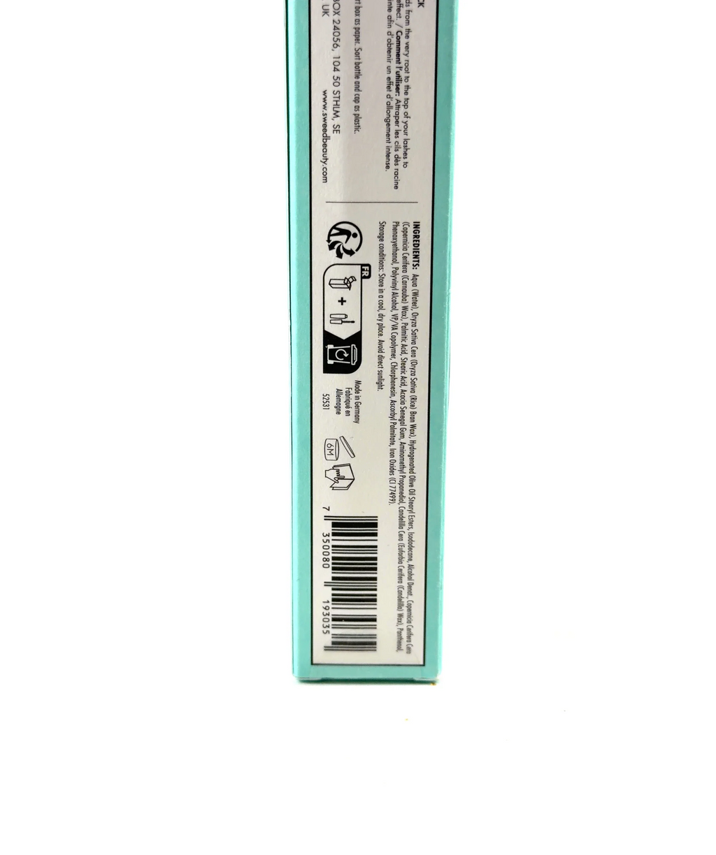 SWEED BLACK CLOUD MASCARA - BLACK, size 12ml — fabric detail