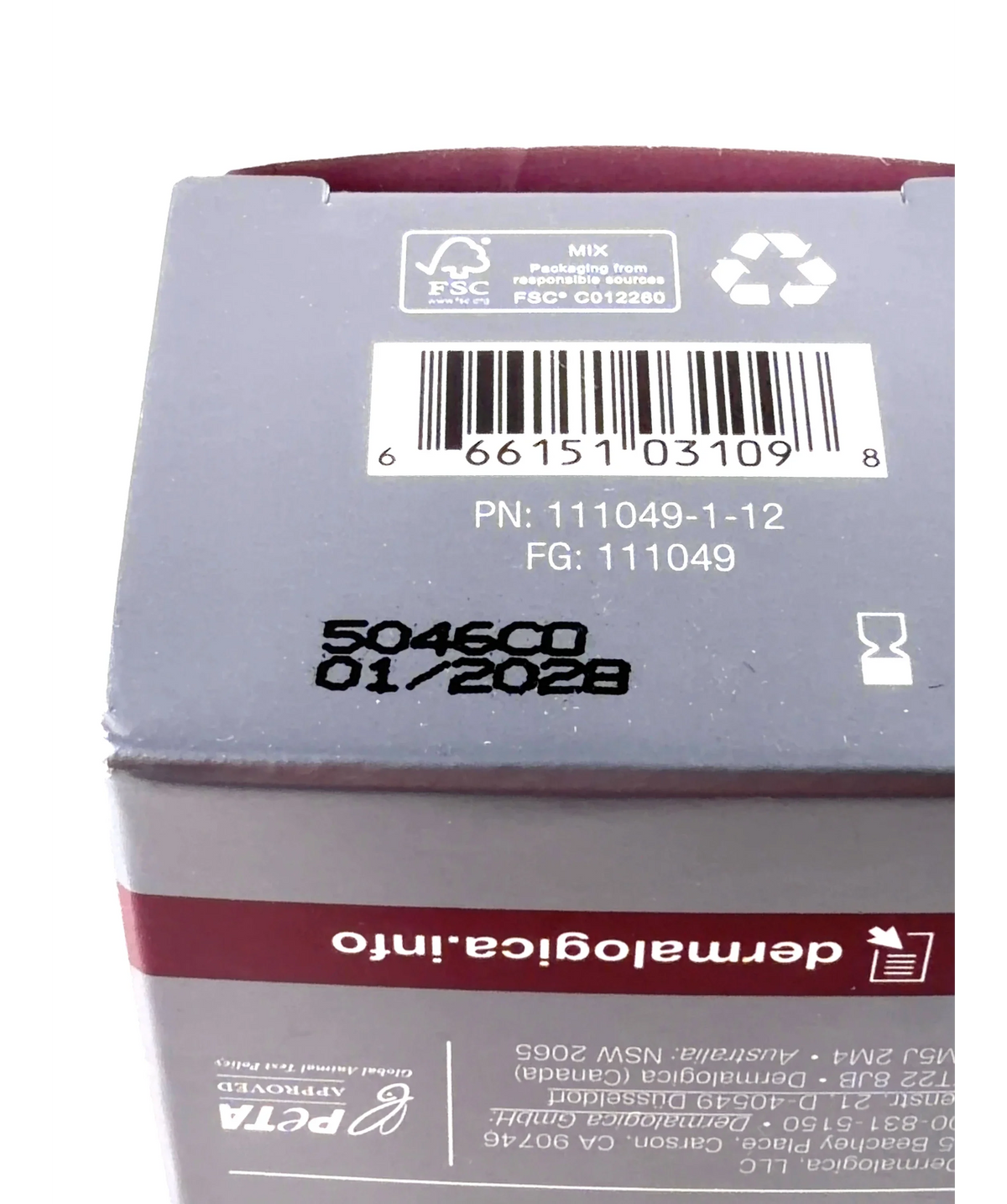 Dermalogica Dynamic Skin Recovery SPF50, size 50ml — detail