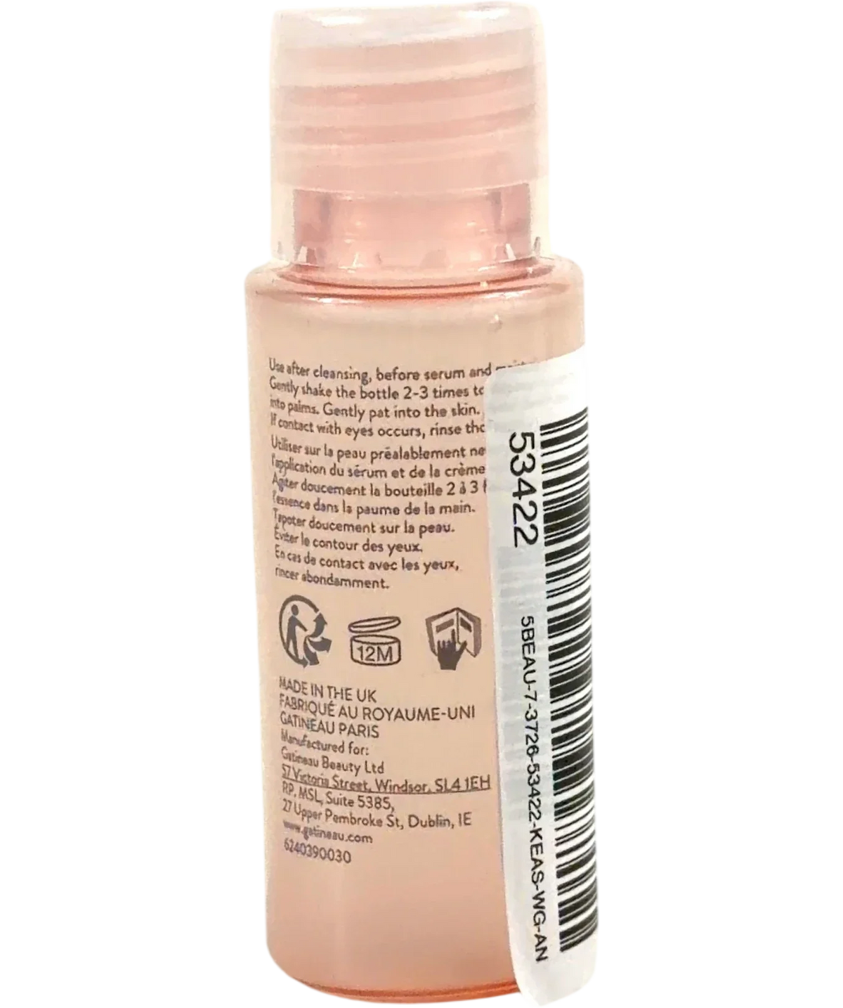 gatineau COLLAGENE EXPERT HYDRA ESSENCE, size 30ml — back