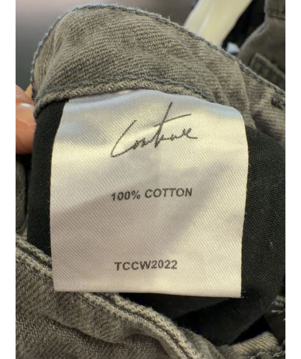 The Couture Club Grey Colour, size UK 14 — label