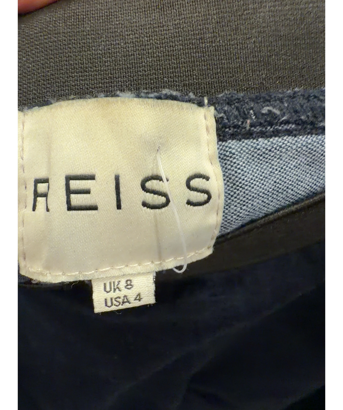 REISS Blue Carrie, size UK 8 — detail
