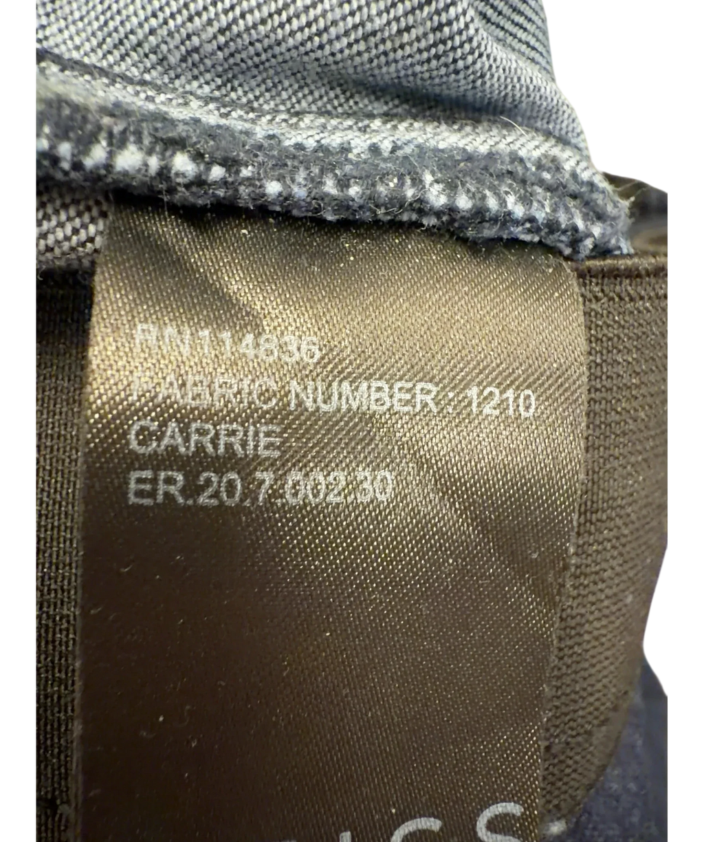 REISS Blue Carrie, size UK 8 — fabric detail