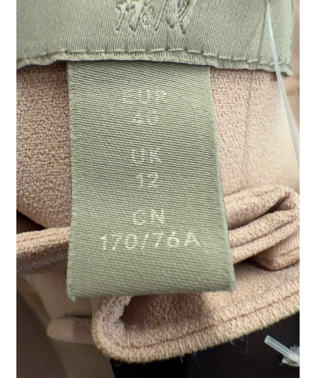 H&M Pink Colour, size UK 12 — care label
