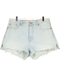 ABERCROMBIE & FITCH light blue The Mom Short High Rise, size W31 — front