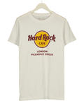 Hard Rock Cafe White London short sleeve t-shirt, size UK S — front
