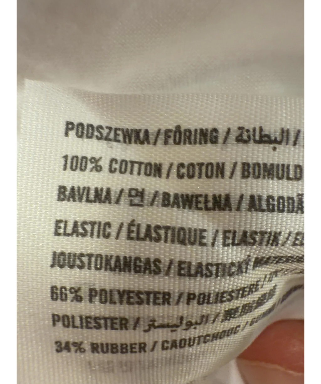 ABERCROMBIE & FITCH White Colour, size UK M — label