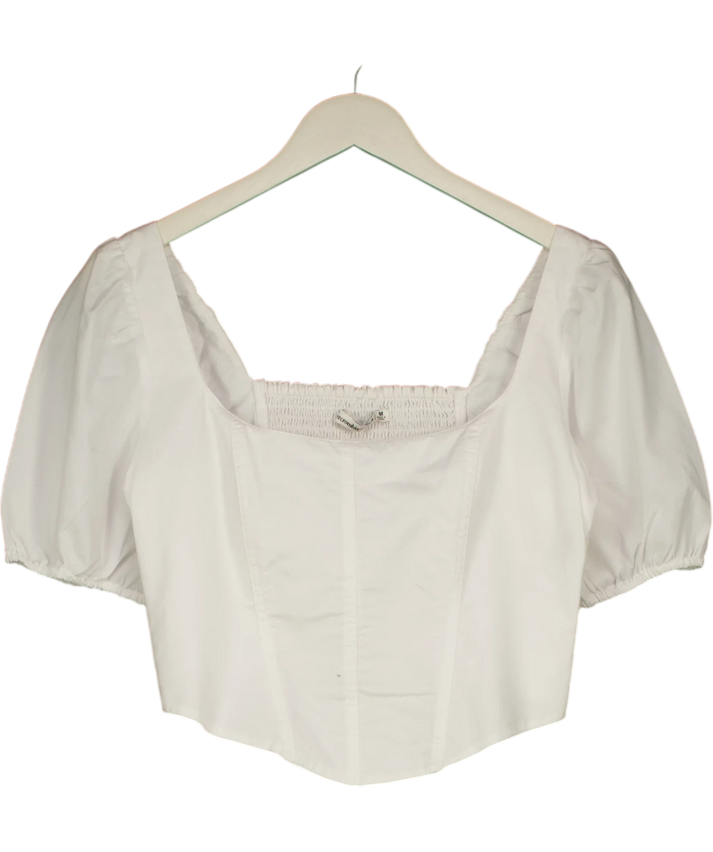 ABERCROMBIE & FITCH White Colour, size UK M — front