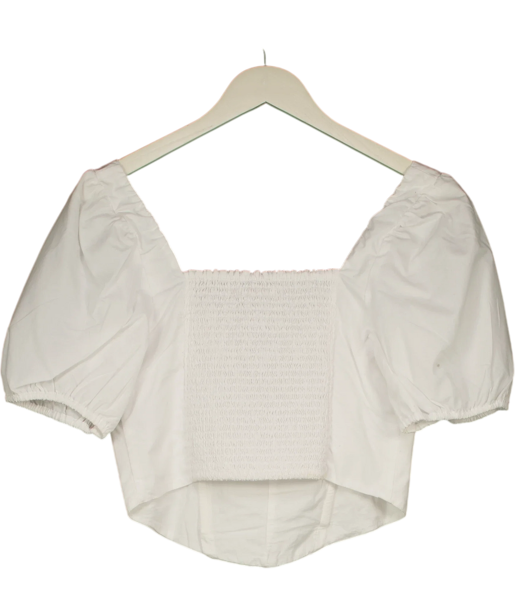 ABERCROMBIE & FITCH White Colour, size UK M — back