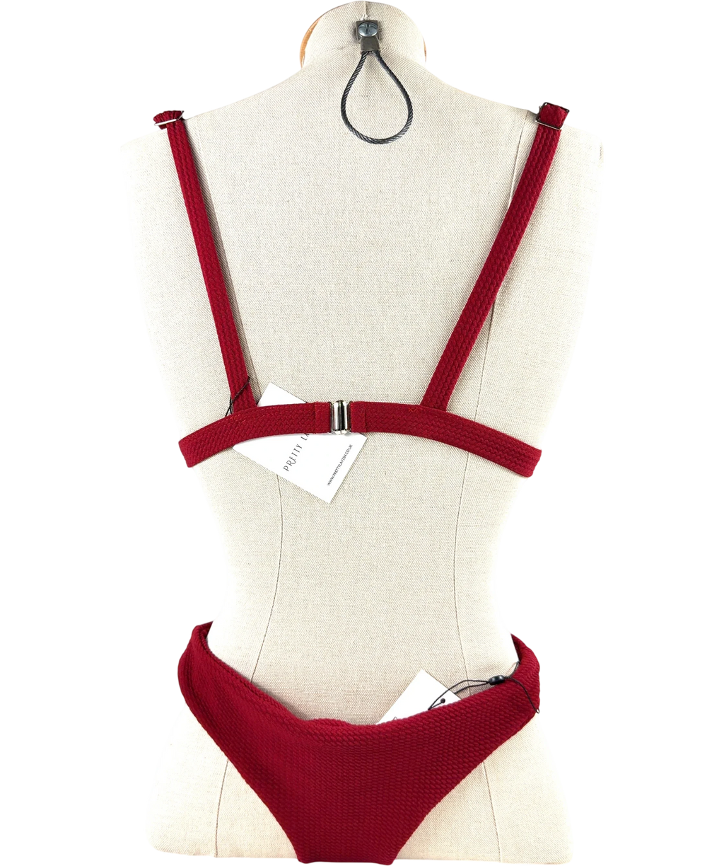 PRETTY LAVISH Red Colour, size UK M — back