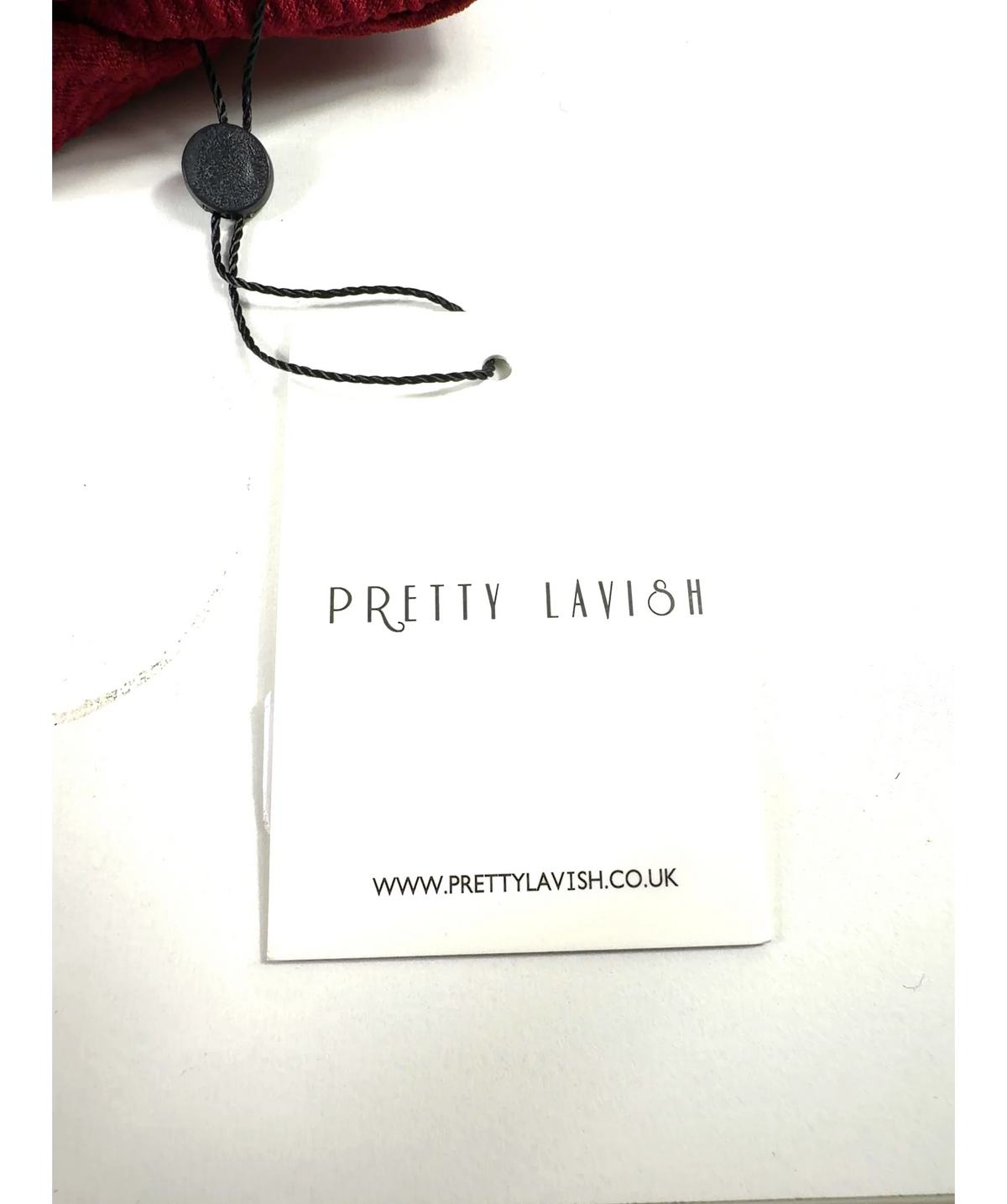 PRETTY LAVISH Red Colour, size UK M — detail