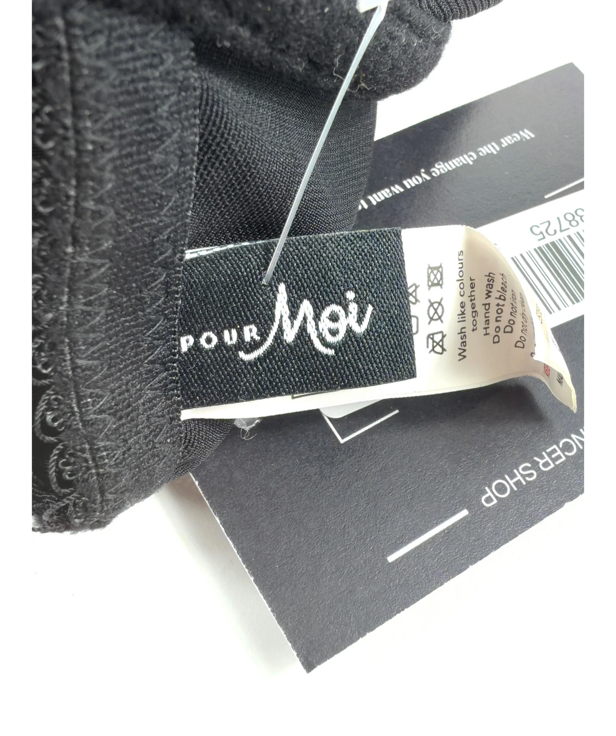 Pour Moi Black Colour, size UK 32F — detail