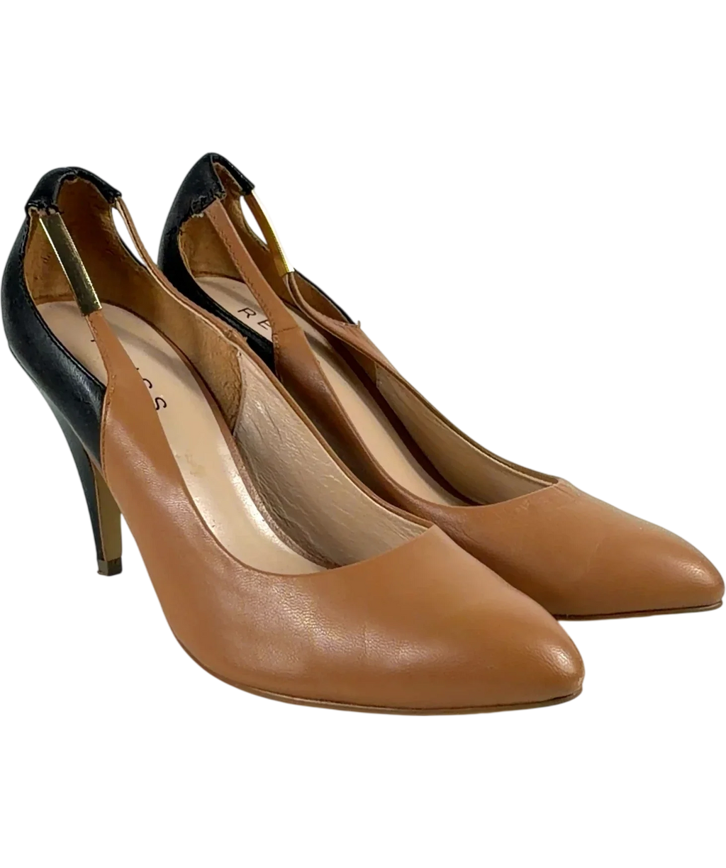 REISS Brown Colour, size UK 6 EU 39 👠 — front