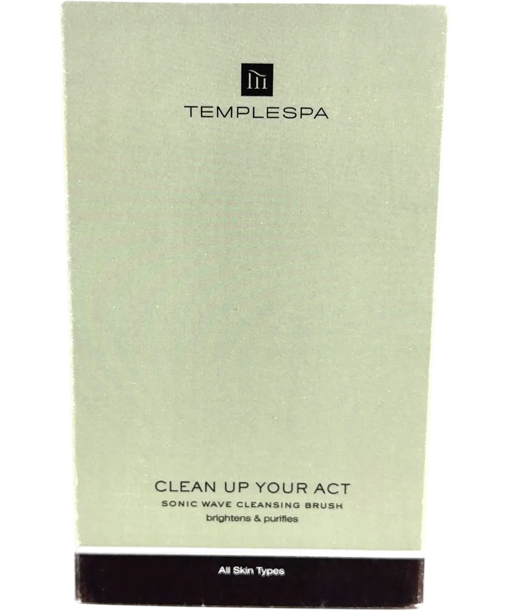 templespa CLEAN UP YOUR ACT — front