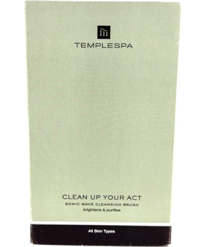 TEMPLESPA Clean Up Your Act Sonic Wave Cleansing Brush