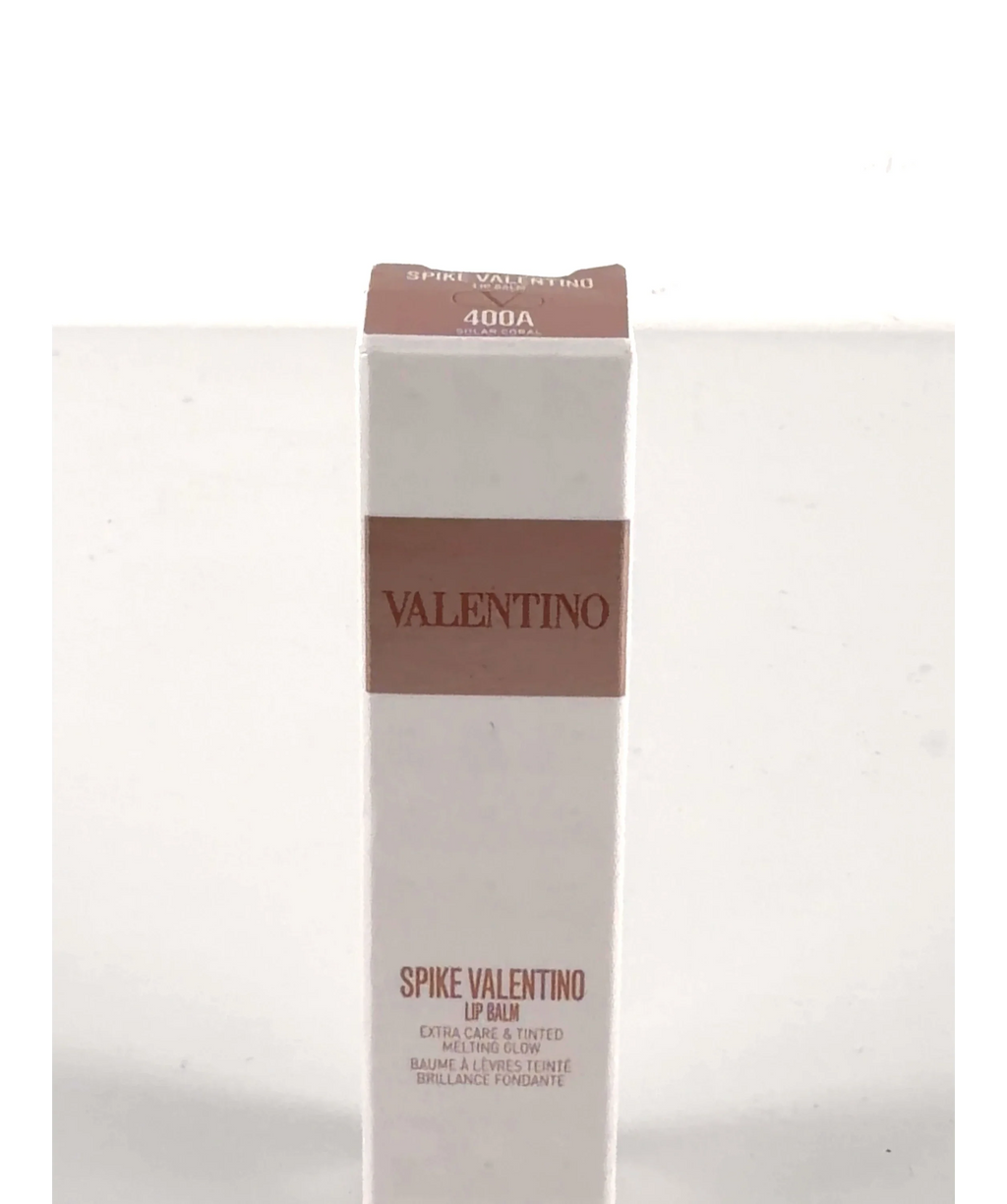 Valentino 400A Solar Coral SPIKE VALENTINO LIP BALM, size 1.9g — label