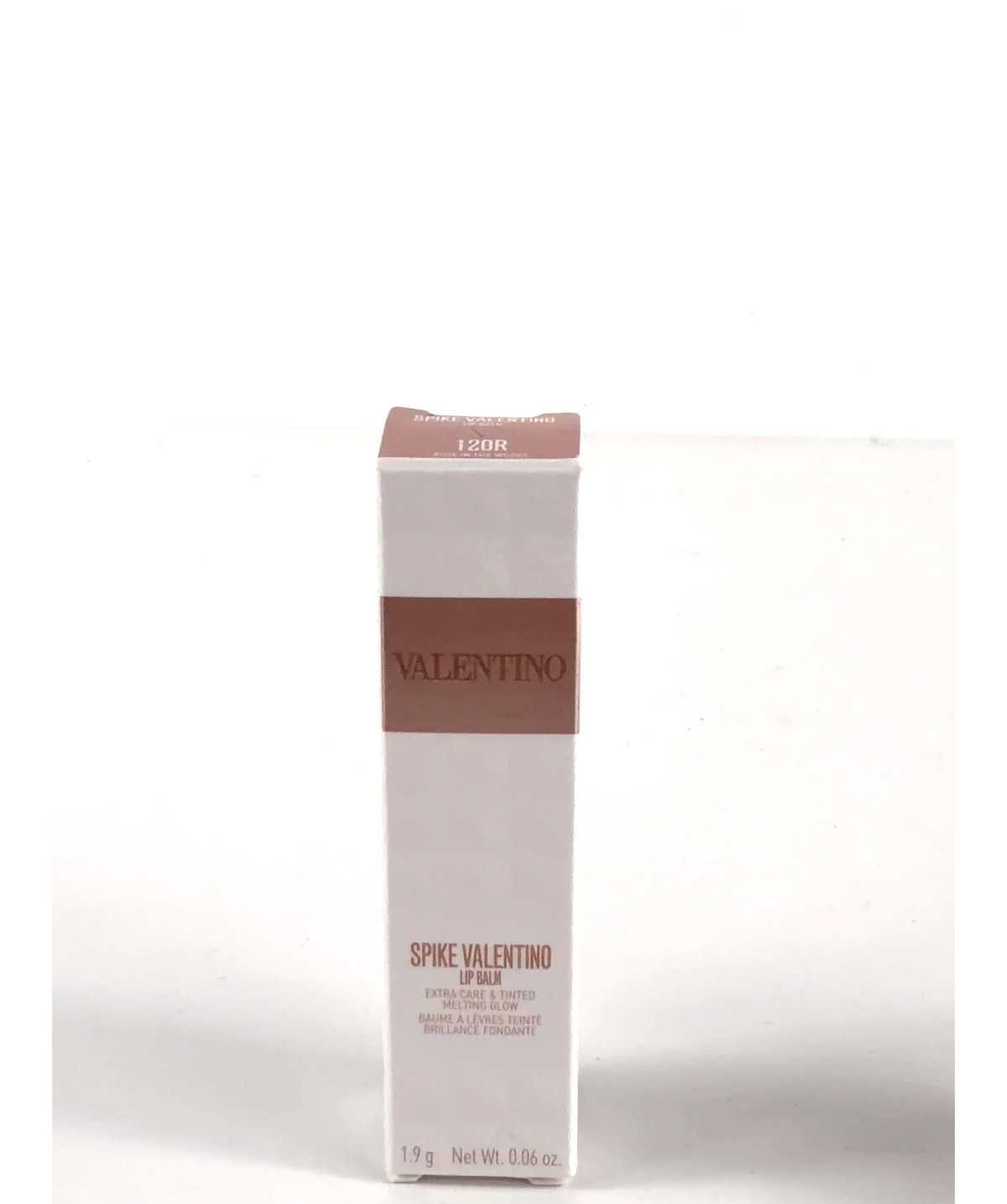 Valentino 120R Spike Valentino Hydrating Disco Lip Balm, size 1.9g — label