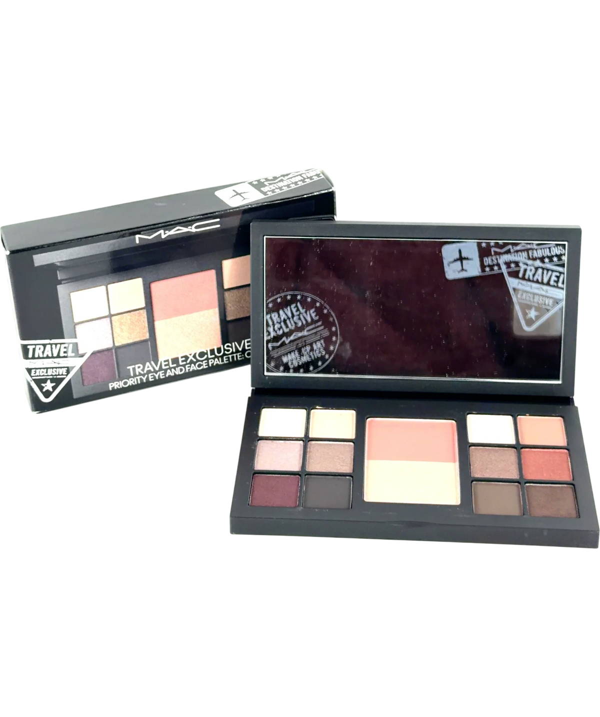 MAC Cool Travel Exclusive Priority Eye and Face Palette: Cool, size 16.8g — front