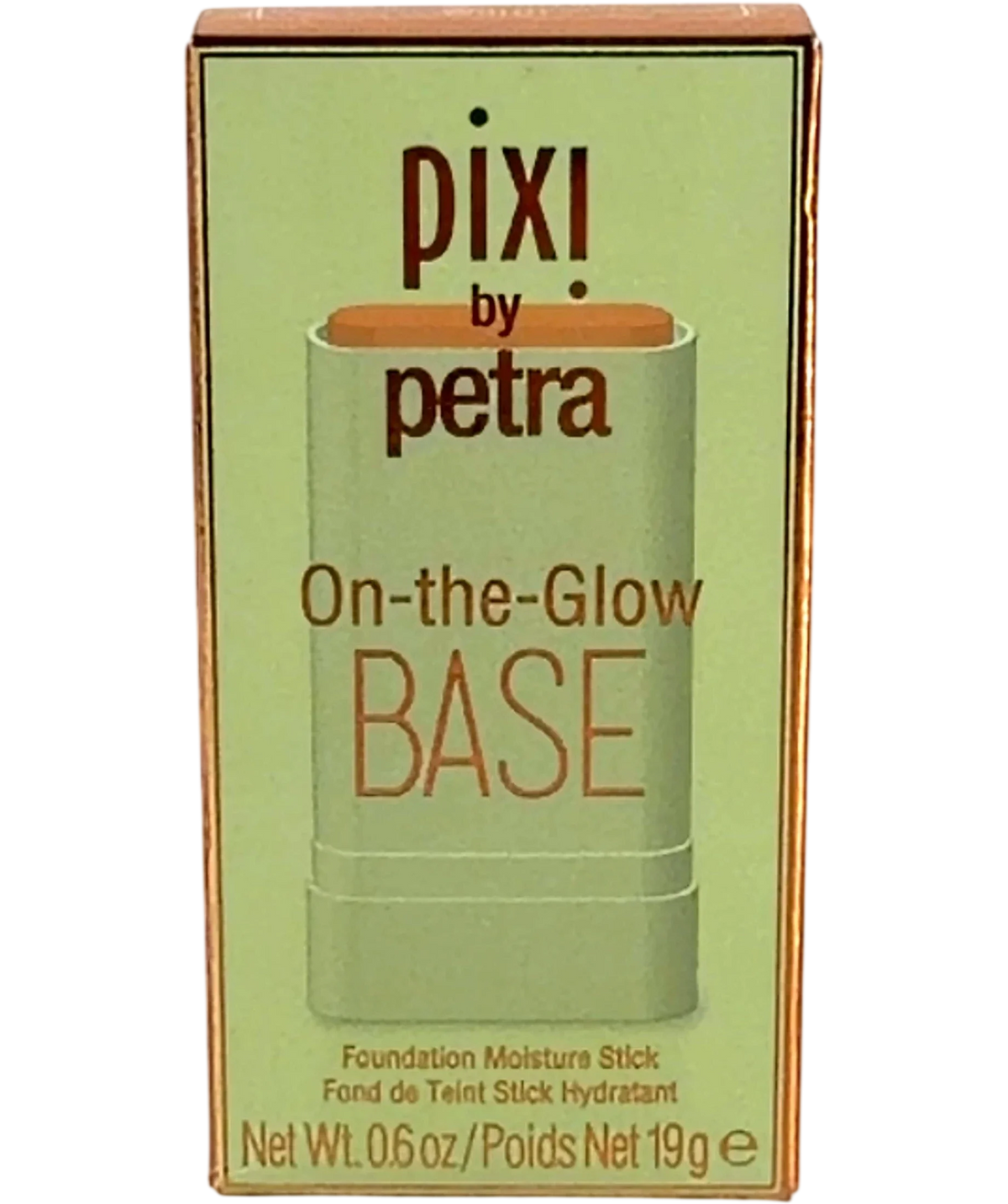 PIXI Warm On-the-Glow Base Foundation Moisture Stick, size 19g — front