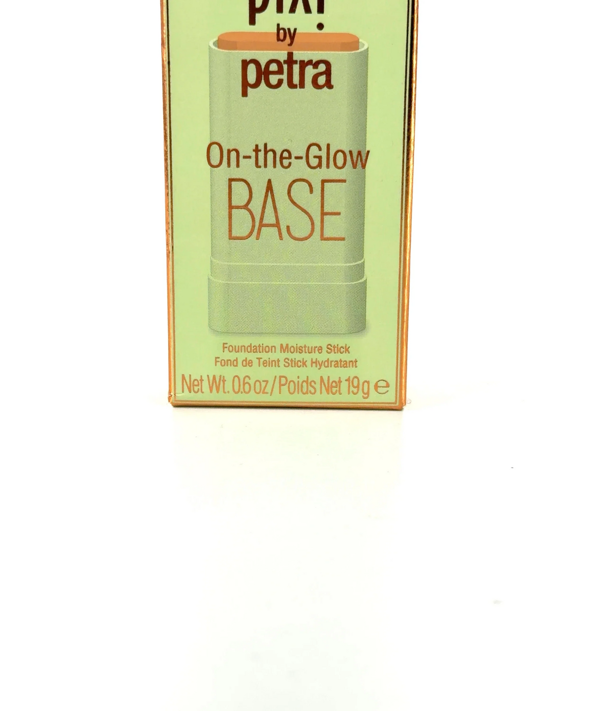 PIXI Warm On-the-Glow Base Foundation Moisture Stick, size 19g — care label