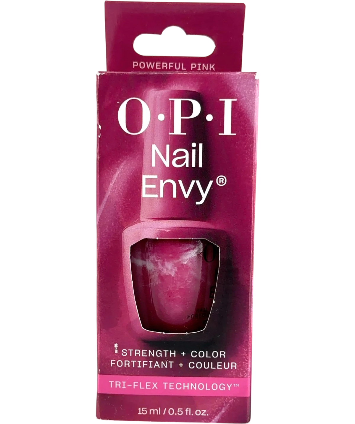 OPI POWERFUL PINK NAIL POLISH, size 15ml — front