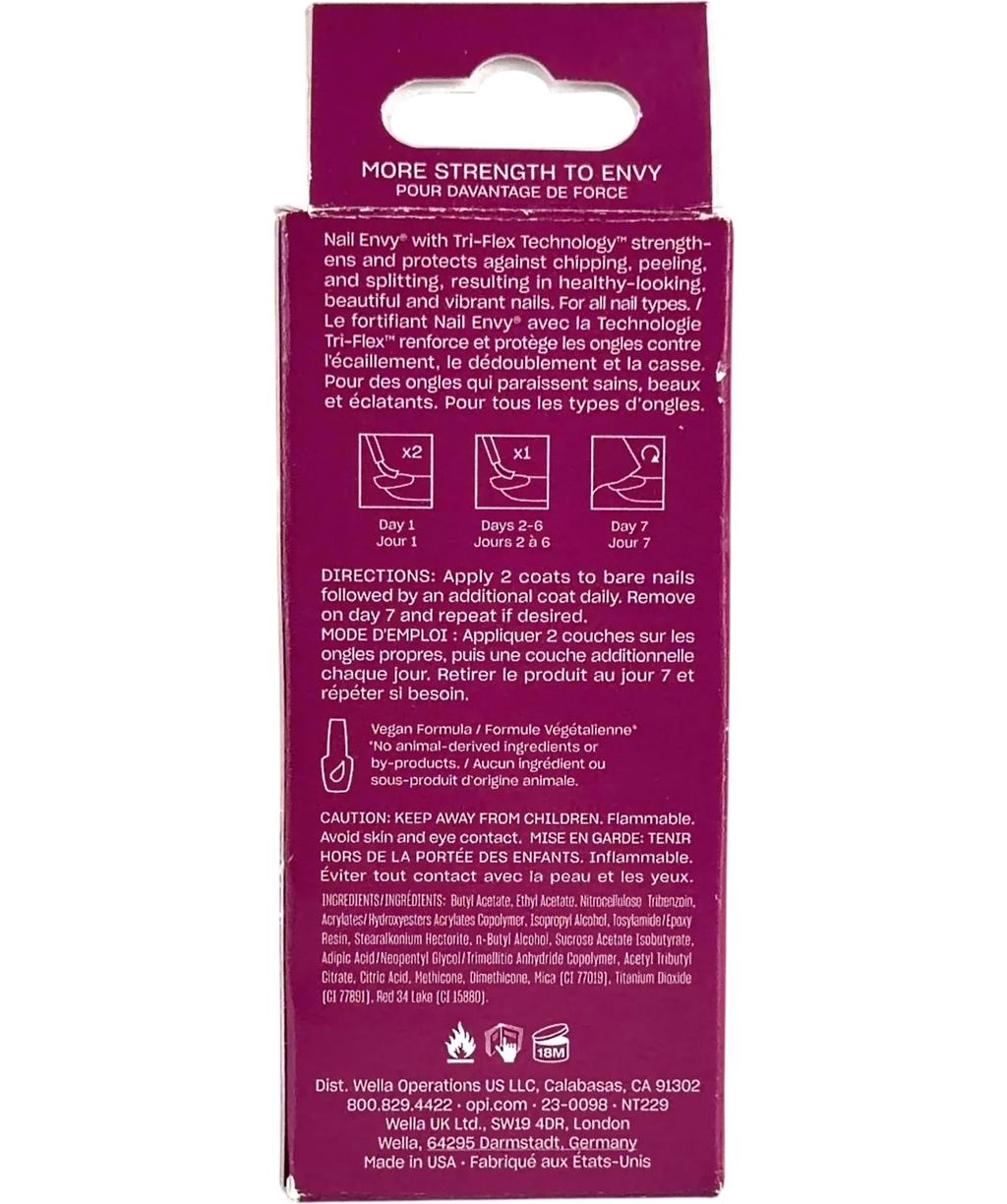 OPI POWERFUL PINK NAIL POLISH, size 15ml — back