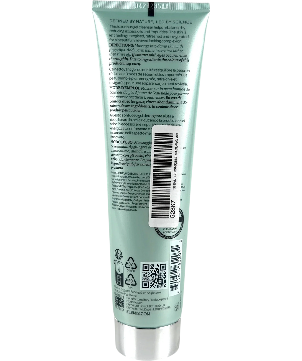 Elemis PRO-COLLAGEN ENERGISING MARINE CLEANSER, size 150ml — back