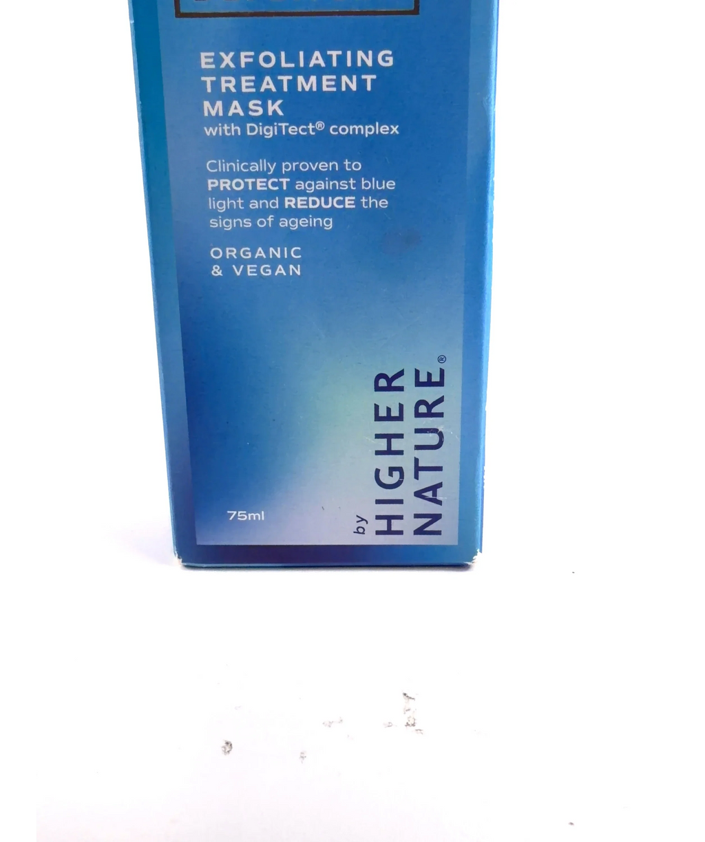 Higher Nature Digital Defence Exfoliating Treatment Mask, size 75ml — care label