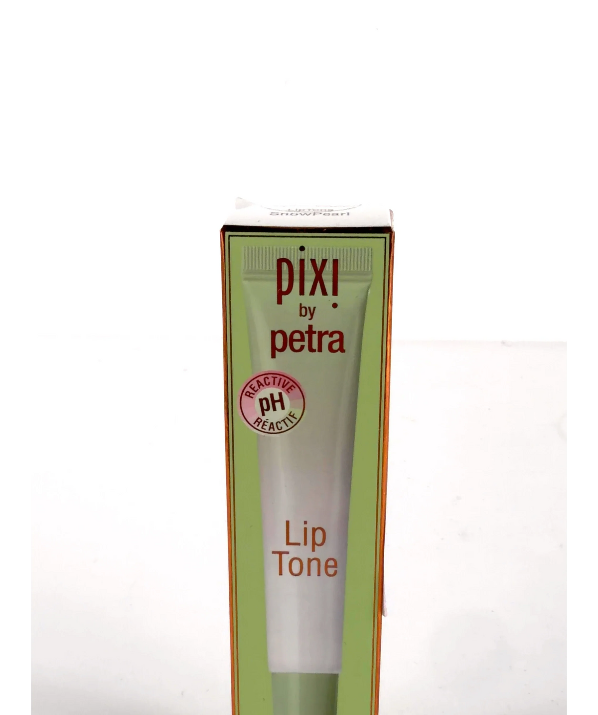 PIXI SnowPearl LipTone pH Reactive Gloss, size 12ml — label