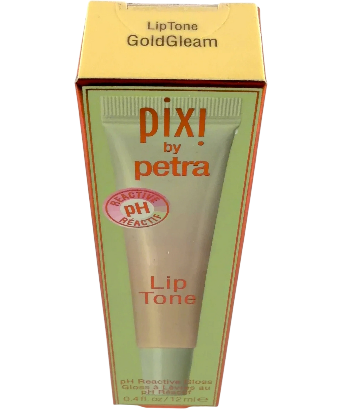 PIXI GoldGleam LipTone pH Reactive Lip Gloss, size 12ml — back