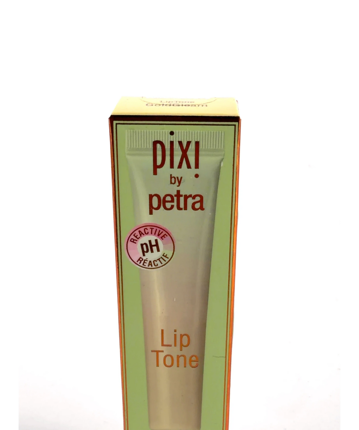 PIXI GoldGleam LipTone pH Reactive Lip Gloss, size 12ml — label