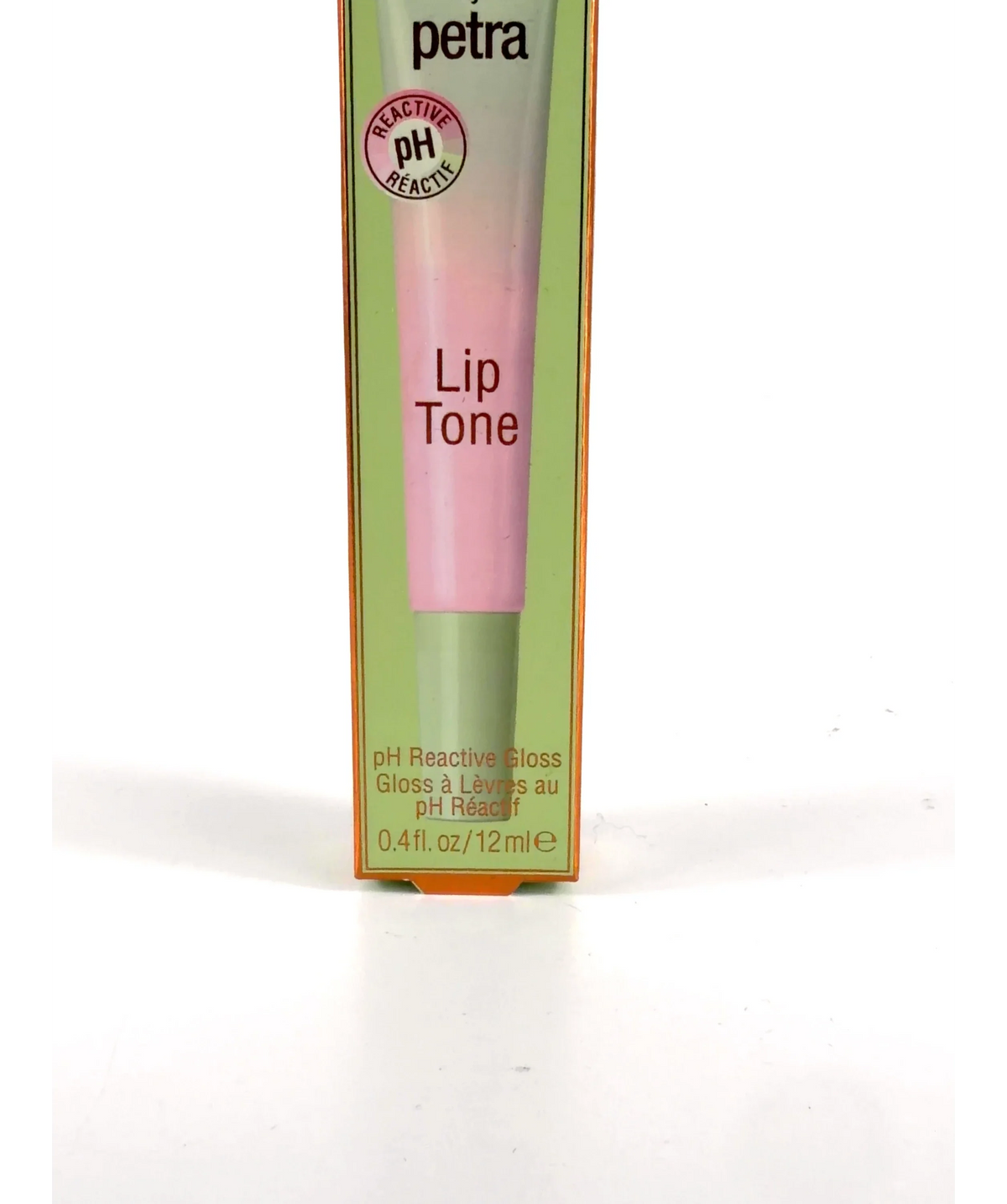 PIXI PinkPatina LipTone pH Reactive Lip Gloss, size 12ml — care label