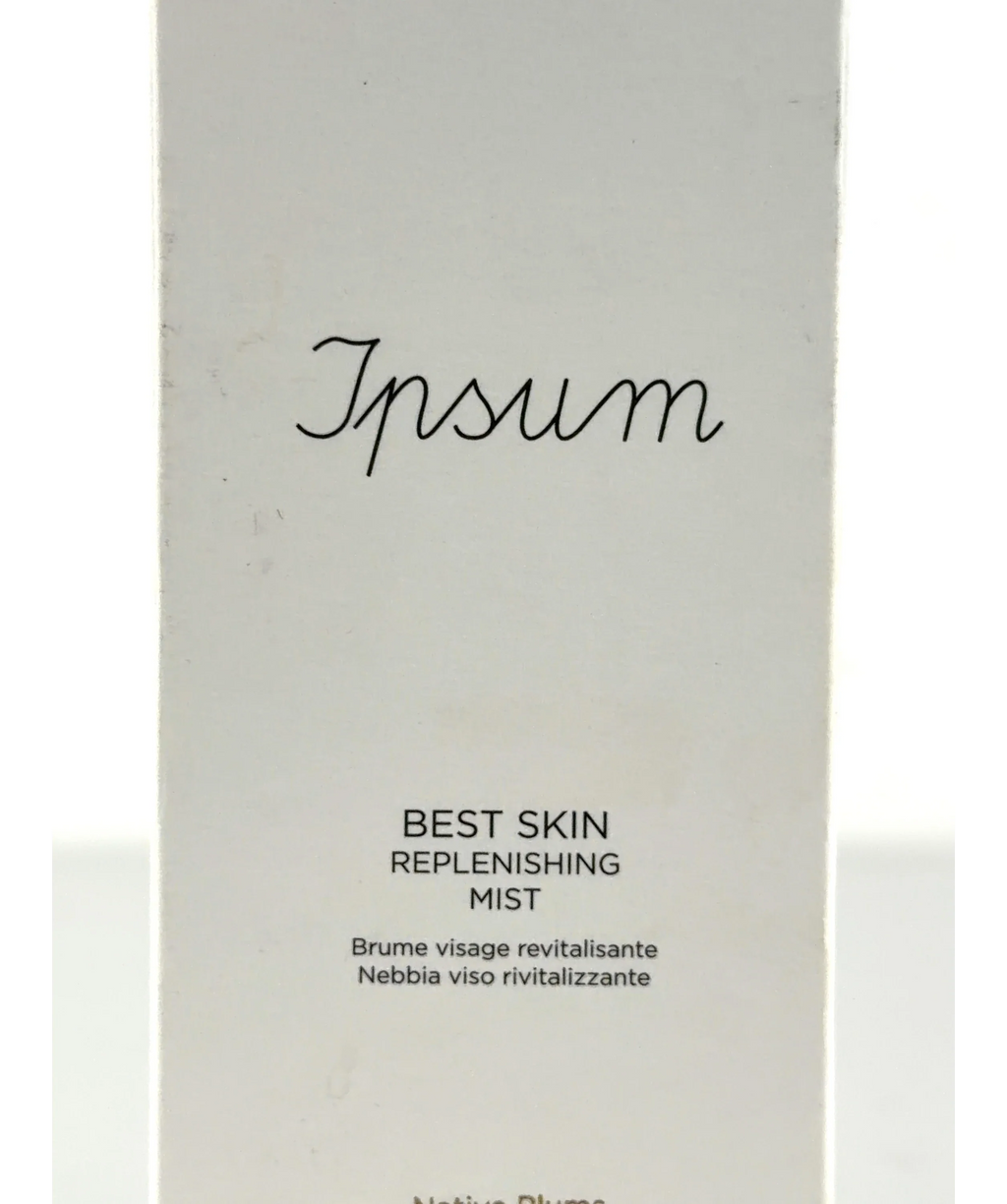 ipsum BEST SKIN REPLENISHING MIST, size 100ml — label