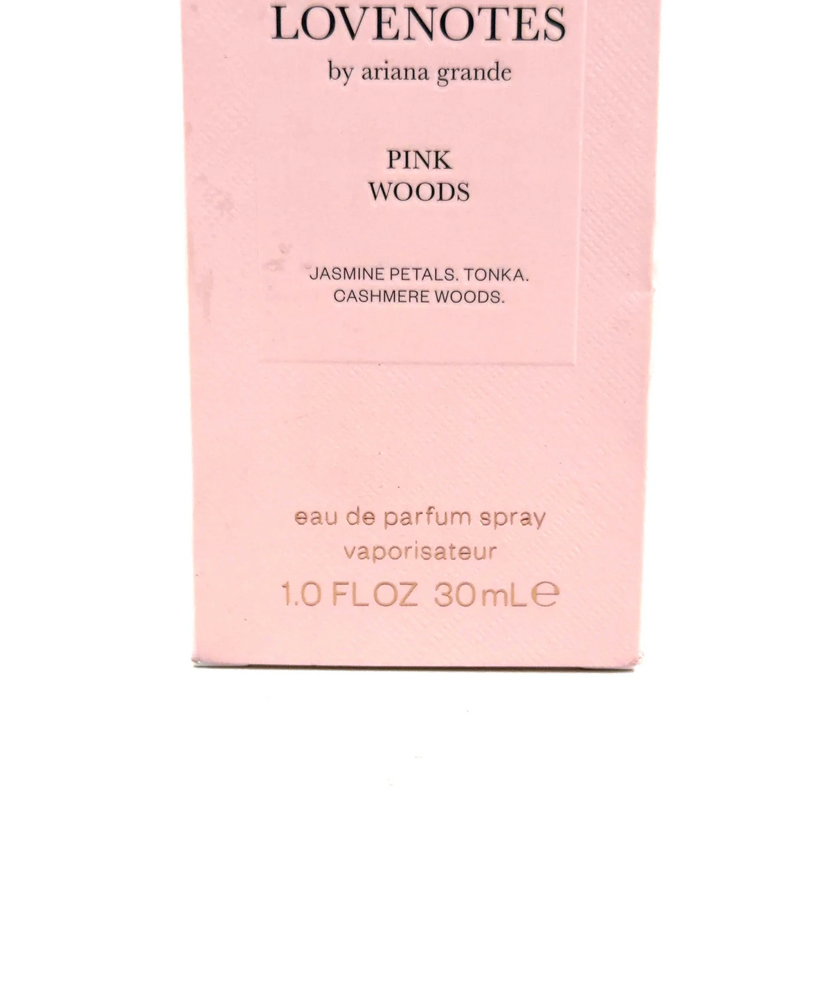 ariana grande PINK WOODS, size 30ml — care label