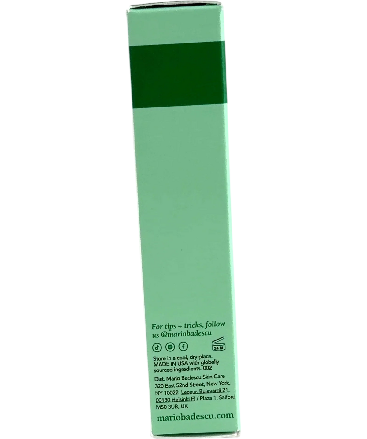 Mario Badescu Lip Balm 10g, size 10g — back