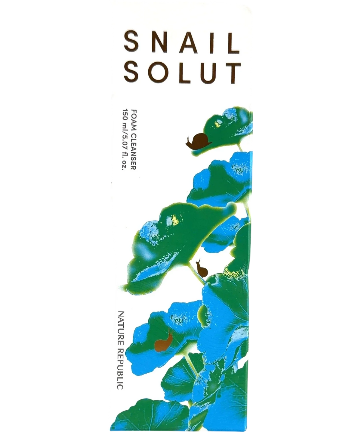 Nature Republic Snail Solution Foam Cleanser, size 150ml — front