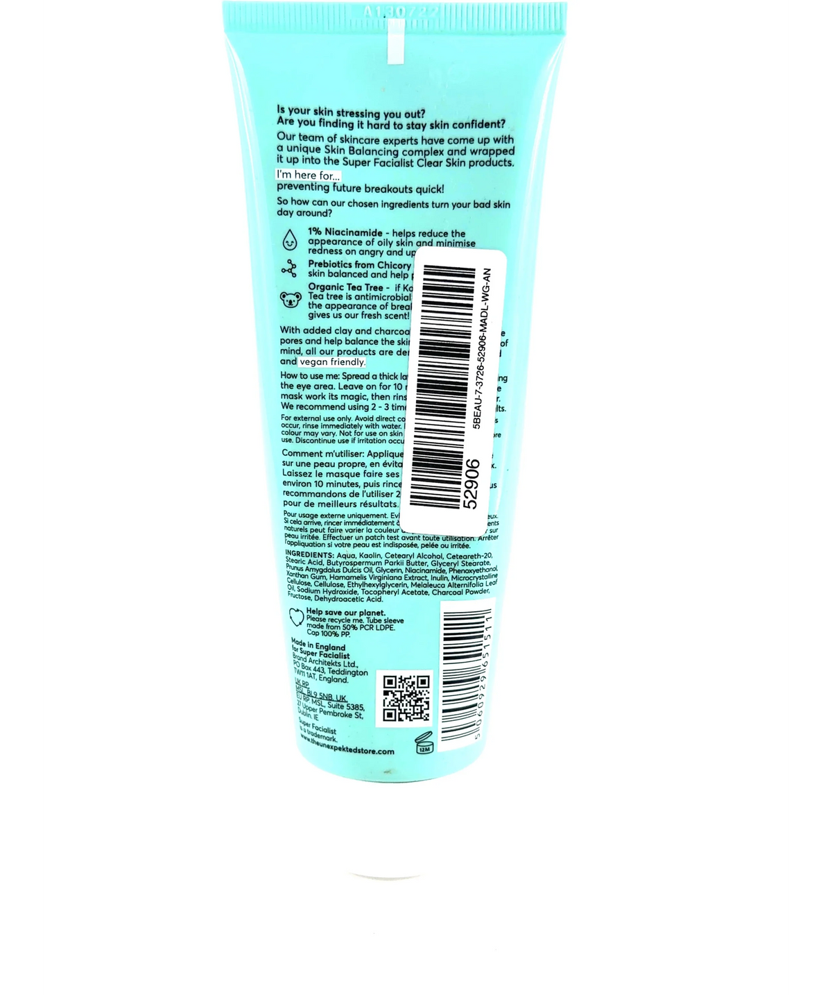 Super Facialist Clear Skin Clear Out Clarifying Mask, size 125ml — detail