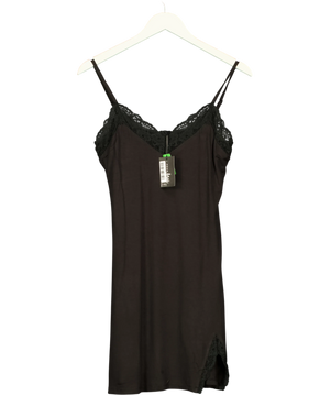 Pour Moi Sofa Loves Lace Chemise Black UK 12