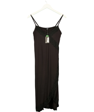 Pour Moi Sofa Loves Lace Soft Jersey Chemise Black UK 10