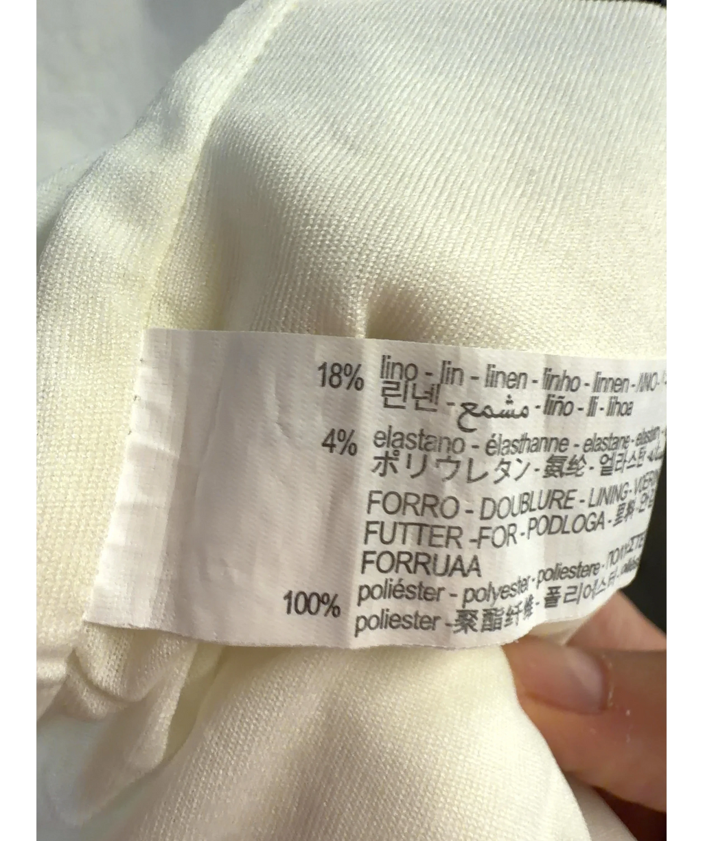 ZARA White Colour, size UK M — label