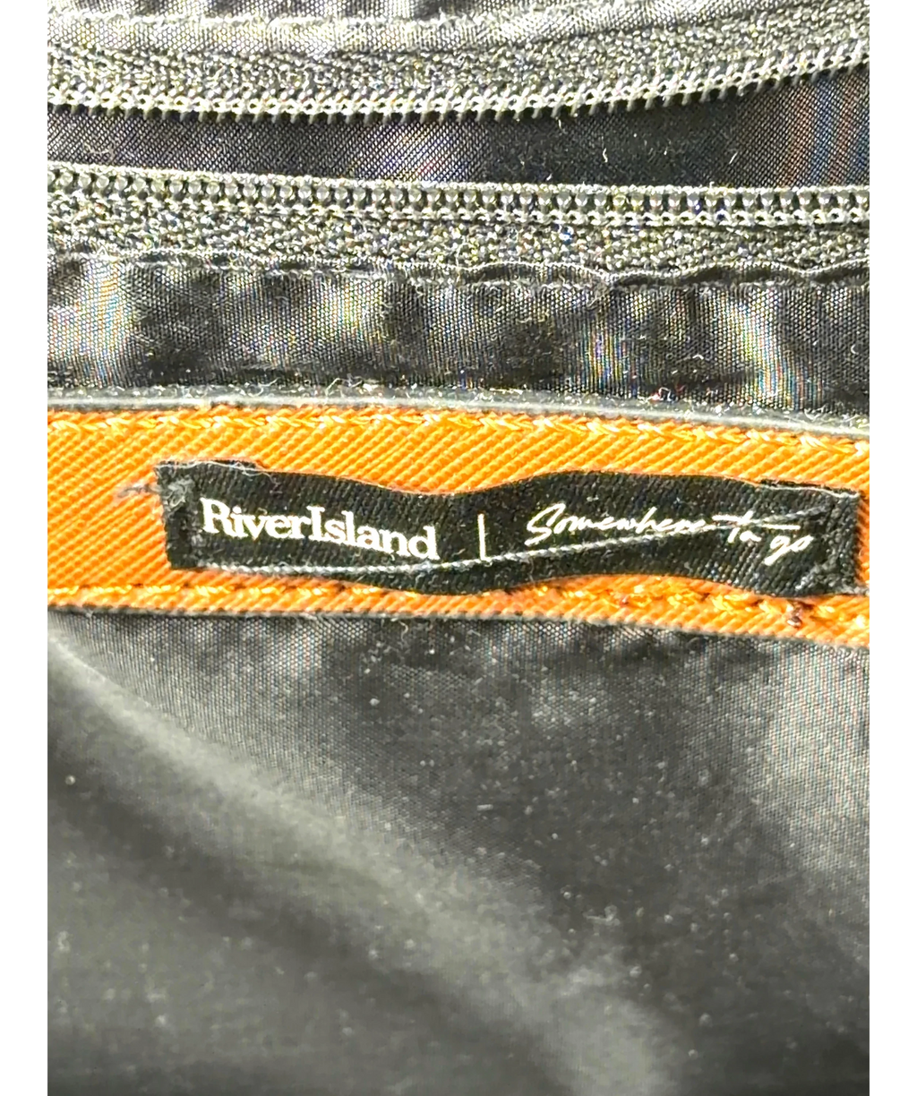 River Island Black Colour — care label