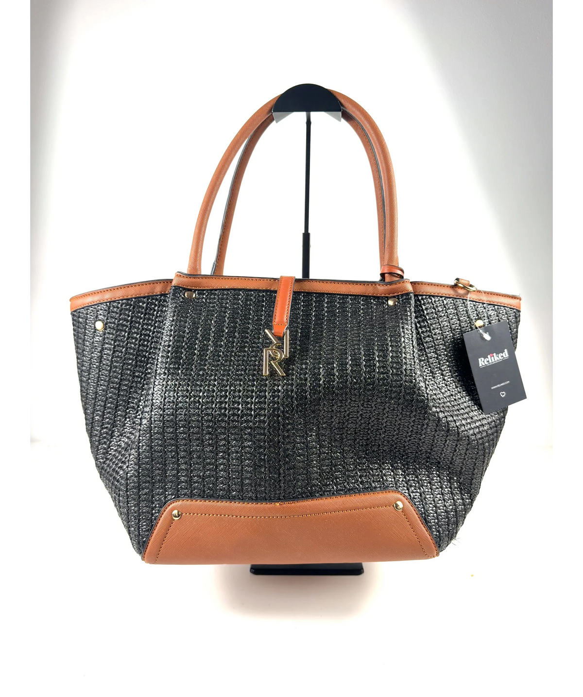 River Island Black Colour — fabric detail