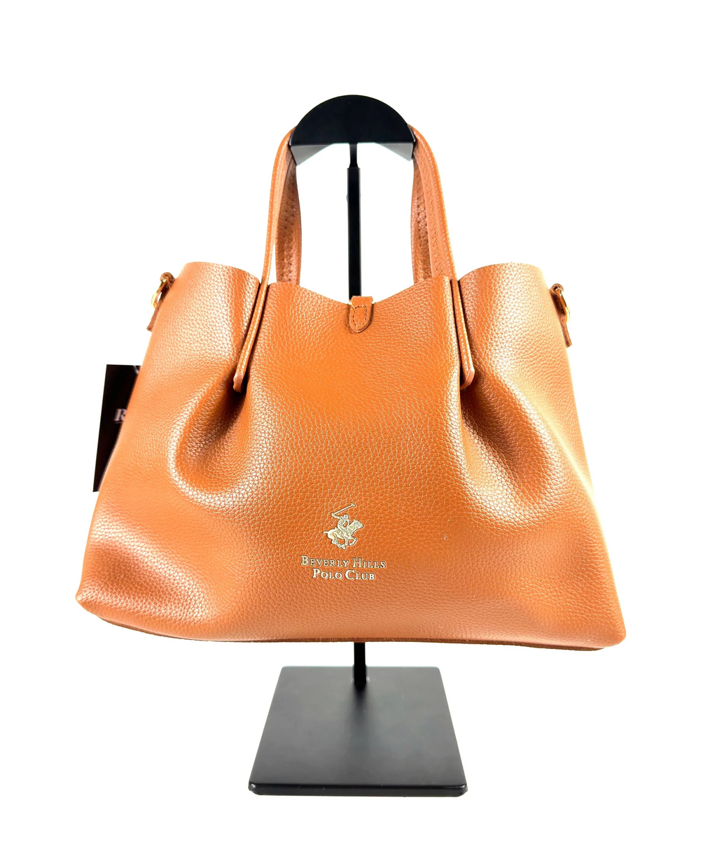 Beverly Hills Polo Club Brown Colour — fabric detail