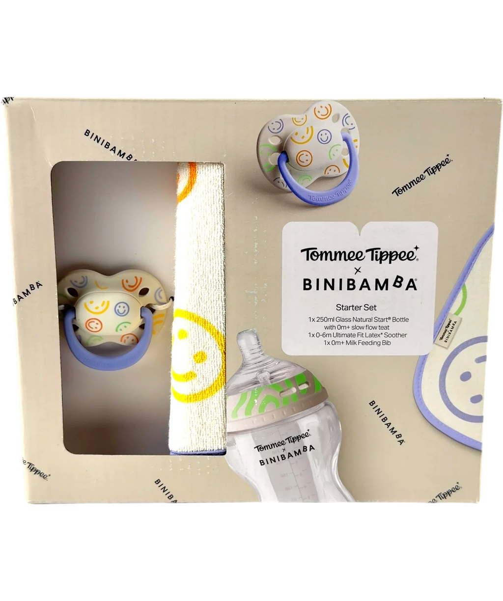 Tommee Tippee x BINIBAMBA Multicoloured Happy Days Gift Set (Starter Set) — front