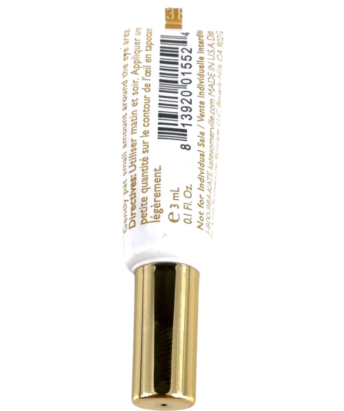 Kate Somerville +Retinol Firming Eye Cream, size 3ml — back