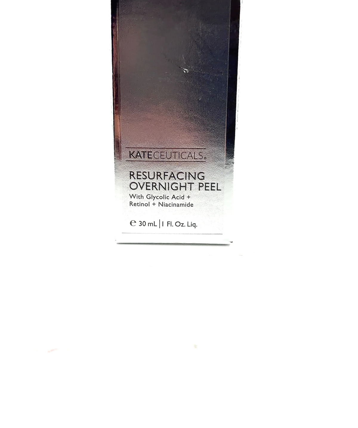 Kate Somerville KateCeuticals Resurcaling Overnight Peel, size 30ml — care label