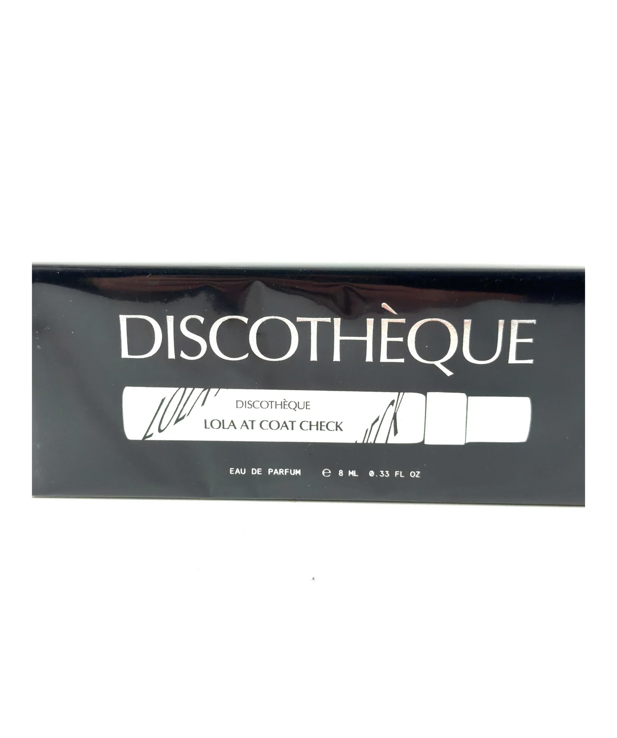 Discothèque LOLA AT COAT CHECK, size 8ml — label