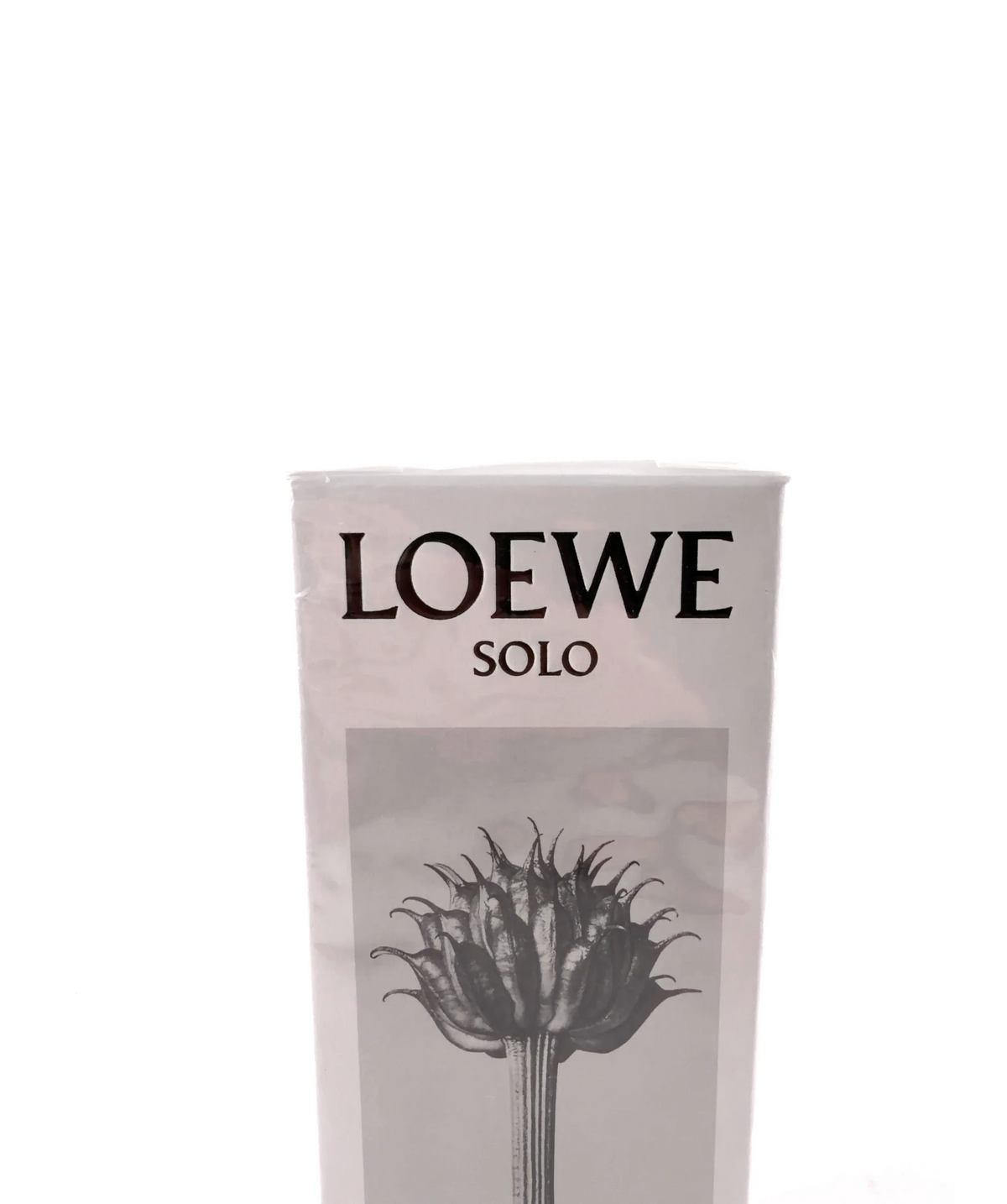Loewe SOLO, size 50ml — label